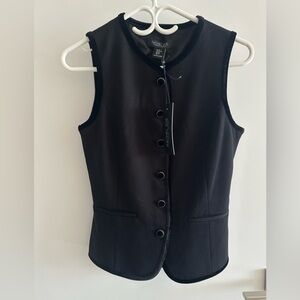 Rachel Zoe Elegant Black Vest